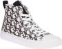 GUESS Ederla Hi Hoge sneakers Dames Wit - Thumbnail 7