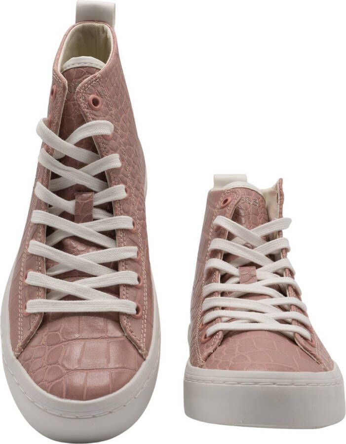 Guess High top sneakers in leerlook model 'Elga' - Foto 3