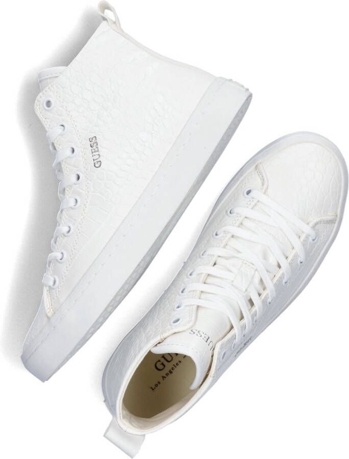 GUESS Elga Hoge sneakers Dames Wit