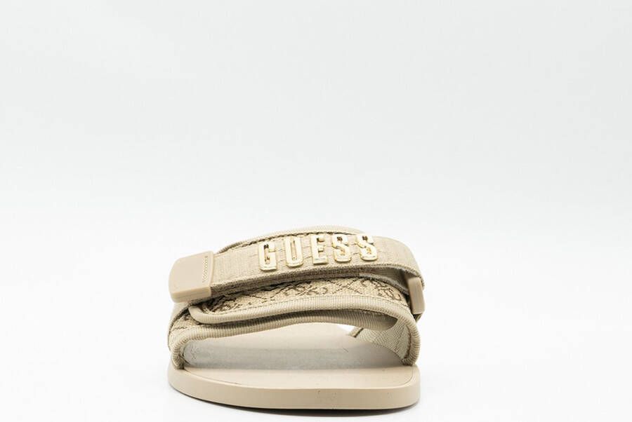 GUESS Elyze Slippers Dames Beige