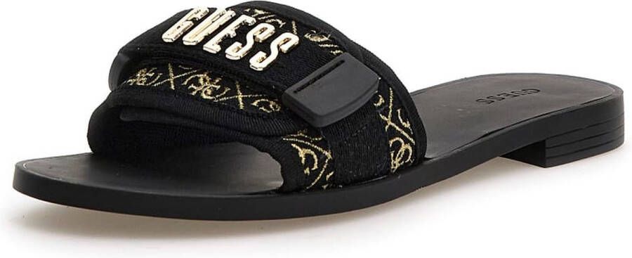 GUESS Elyze2 Dames Slippers Zwart