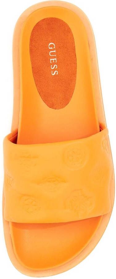 GUESS Fabetza Dames Slippers Orange
