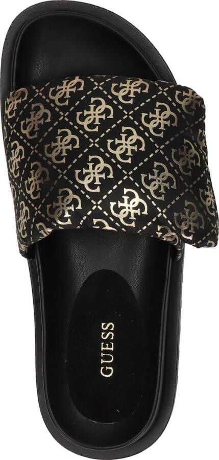 GUESS Fabetzy Slippers Dames Zwart