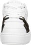 GUESS Fiena Dames Sneakers Laag White Brown - Thumbnail 10