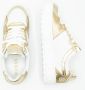GUESS Fiena Lage Dames Sneakers -White Gold - Thumbnail 10