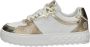 GUESS Fiena Lage Dames Sneakers -White Gold - Thumbnail 7
