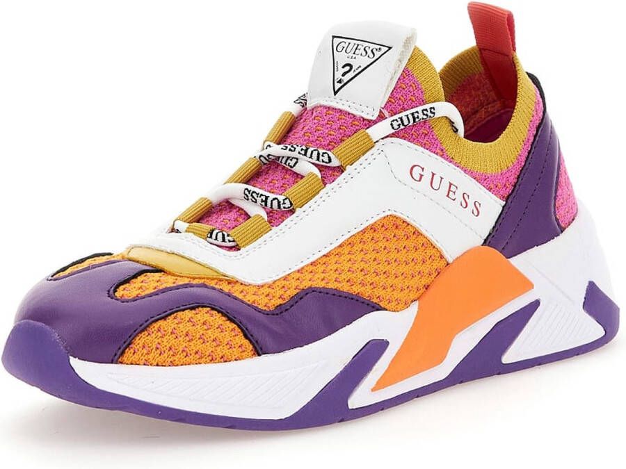 GUESS Geniver Dames Sneakers Laag Orange