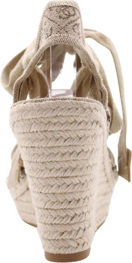 GUESS Halona Espadrilles Met Sleehak Dames Beige