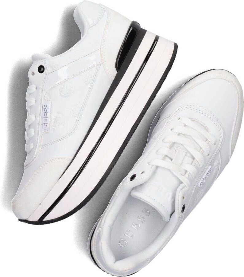 Guess Fl5Hns Pel12 Damessneakers White Dames - Foto 6