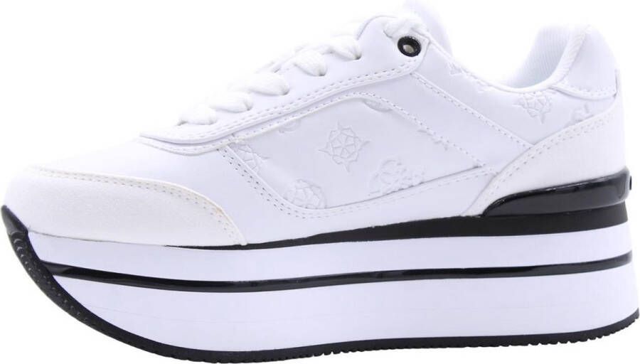 Guess Fl5Hns Pel12 Damessneakers White Dames - Foto 8