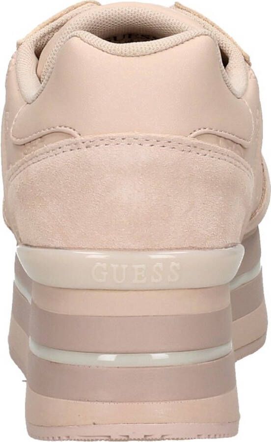 GUESS Harinna Dames Sneakers Hoog Blush