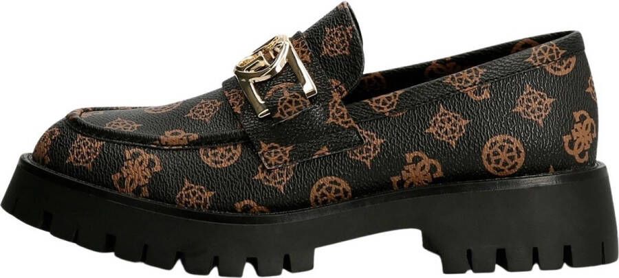 GUESS Ilary Dames Mocassins Bruin