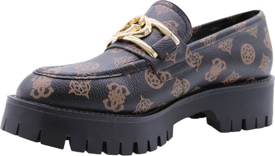 GUESS Ilary Dames Mocassins Bruin