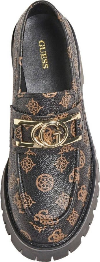 GUESS Ilary Dames Mocassins Bruin