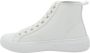 GUESS -- Invyte Hoge sneakers Leren Sneaker Dames Wit - Thumbnail 8