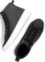 GUESS Invyte Hoge sneakers Leren Sneaker Dames Zwart - Thumbnail 6