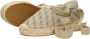 Bruin Tinten Jalene3 Espadrilles Dames Beige - Thumbnail 7