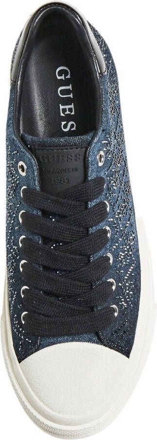 GUESS JIANAA3 Dames Sneakers Zwart Blauw