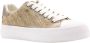 GUESS JIANAA4 Dames Sneakers Beige Bruin - Thumbnail 7