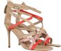 Guess Sandaalschoenen met Kaira DS20Gu71 Model Heel Beige Dames - Thumbnail 4