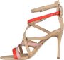 Guess Sandaalschoenen met Kaira DS20Gu71 Model Heel Beige Dames - Thumbnail 5