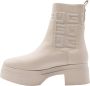 GUESS Keanna Chelsea boots Enkellaarsjes Dames Wit - Thumbnail 9