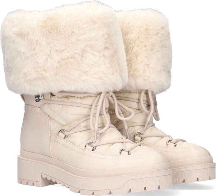 GUESS Larya Dames Vachtlaarzen Cream