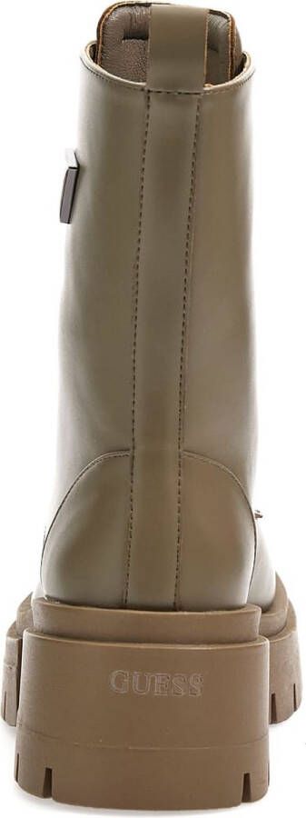 GUESS LEILA Dames Veterboots KAKI