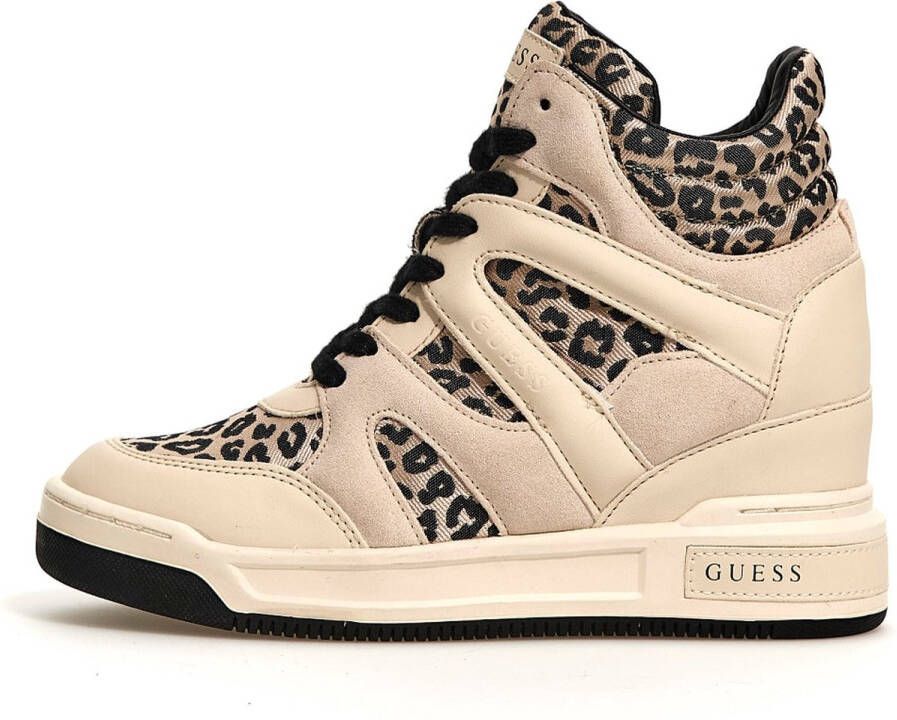 GUESS Lisa Hoge sneakers Dames Wit