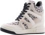 GUESS Lisa Hoge Dames Sneaker dierenprint Multi - Thumbnail 8