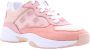 GUESS Luckee Dames Sneakers Roze - Thumbnail 4
