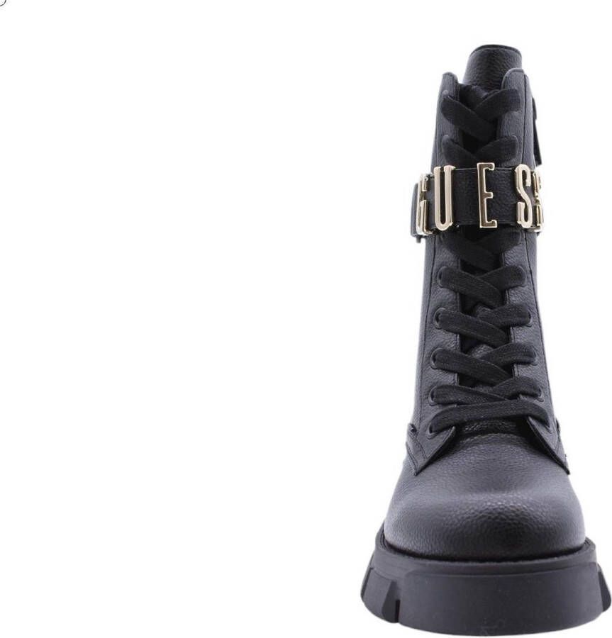 GUESS Madox Veterschoenen Hoog Zwart
