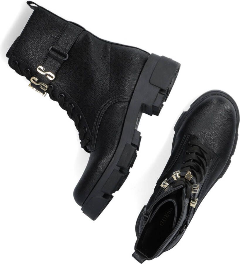 GUESS Madox Veterschoenen Hoog Zwart