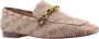 Bruin Tinten Marta Loafers Instappers Dames Beige - Thumbnail 15