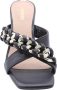 Guess Stijlvolle Favrelle Hoge Hak Sandalen Black Dames - Thumbnail 6