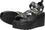 GUESS Ocilia2 Dames Sandalen Black Platino - Thumbnail 13