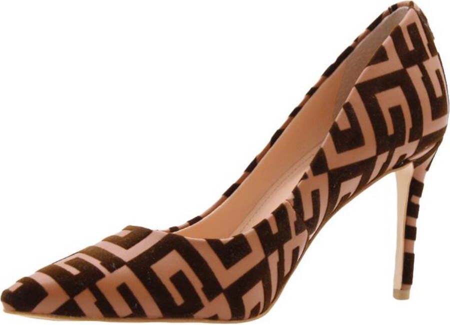 GUESS Piera Pumps High Heels Schoenen Hoge Hak Dames Cognac