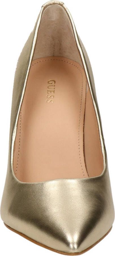 GUESS Piera Pumps High Heels Schoenen Hoge Hak Dames Goud + - Foto 15