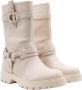 Guess Randa G Logo Boots Wit Dames - Thumbnail 6