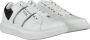 GUESS Salerno II Heren Sneakers Wit - Thumbnail 4