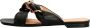 Guess Stijlvolle Leren Slipper met Vierkante Neus Black Dames - Thumbnail 13