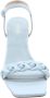 Guess Fallein Hoge Hak Sandalen Blauw Dames - Thumbnail 3