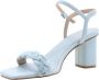 Guess Fallein Hoge Hak Sandalen Blauw Dames - Thumbnail 5