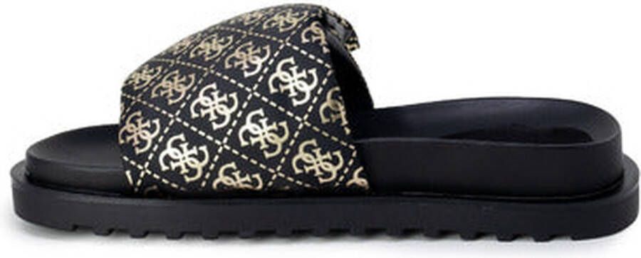 Guess Comfortabele Slipper voor Dagelijks Gebruik Beige Dames - Foto 6