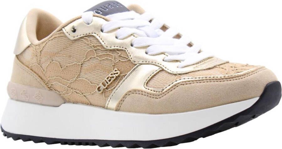 Guess Urbane Logo Sneakers Fl6Ntnfal12 4G Beige Dames - Foto 15