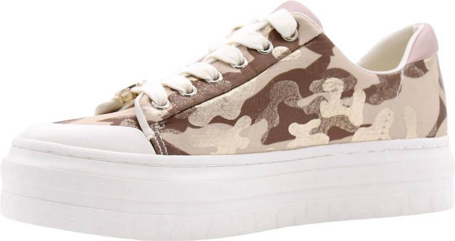 Guess Urbane Logo Sneakers Fl6Ntnfal12 4G Beige Dames - Foto 7