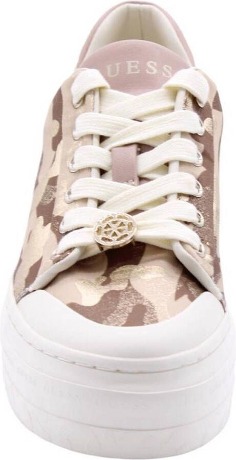 Guess Urbane Logo Sneakers Fl6Ntnfal12 4G Beige Dames - Foto 8