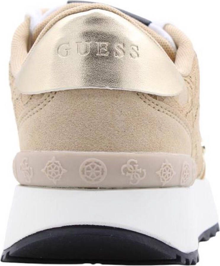 Guess Urbane Logo Sneakers Fl6Ntnfal12 4G Beige Dames - Foto 13