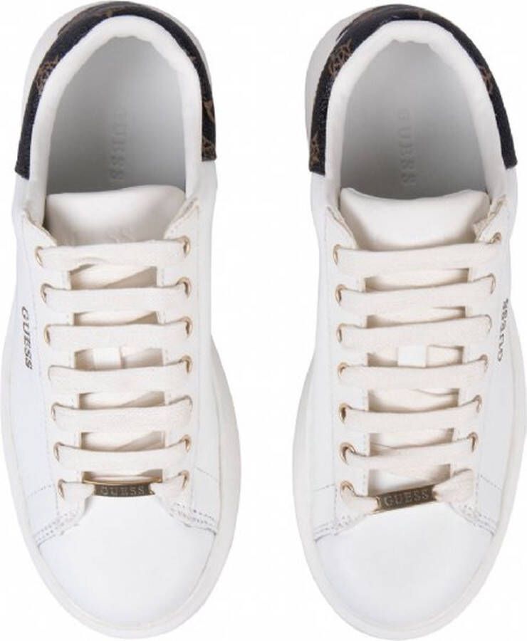 Guess Witte en bruine damesschoenen met gouden details White Dames - Foto 15