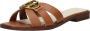 Guess Comfortabele Pantoffels voor Dagelijks Gebruik Brown Dames - Thumbnail 4